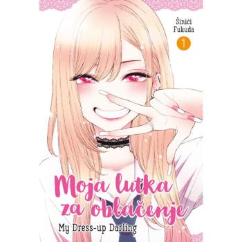 Moja lutka za oblačenje 1 Čarobna knjiga Manga 111 