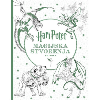 Hari Poter i magijska stvorenja - zvanična bojanka 