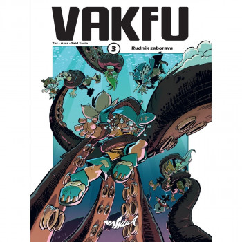 Vakfu 3 - Rudnik zaborava DARKWOOD Manga 
