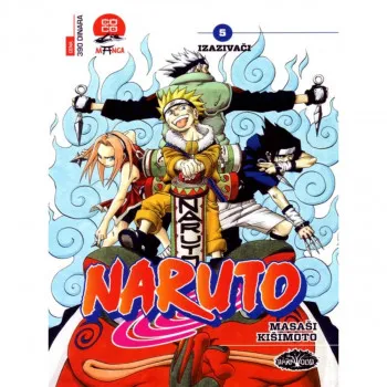Naruto 5 - Izazivači DARKWOOD Manga 