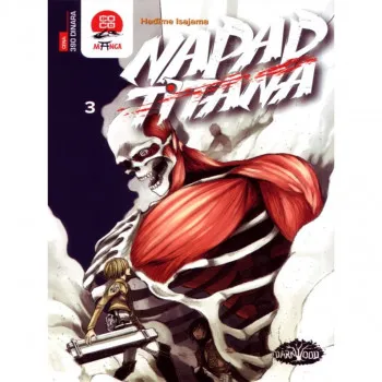 Napad titana 3 DARKWOOD Manga 