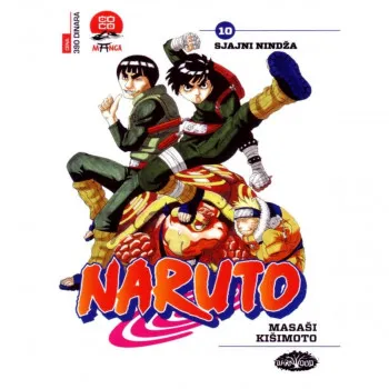 Naruto 10 - Sjajni nindža DARKWOOD Manga 