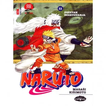 Naruto 11 - Početak šegrtovanja DARKWOOD Manga 