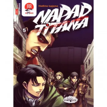 Napad titana 5 DARKWOOD Manga 