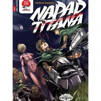 Napad titana 6 DARKWOOD Manga 