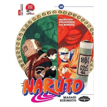 Naruto 15 - Narutov priručnik za nindže DARKWOOD Manga 