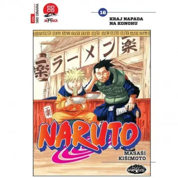 Naruto 16 - Kraj napada na Konohu DARKWOOD Manga 