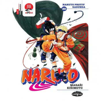 Naruto 20 - Naruto protiv Sasukea DARKWOOD Manga 