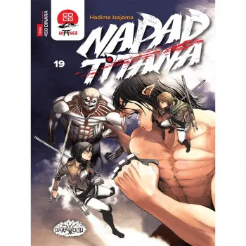 Napad titana 19 DARKWOOD Manga 
