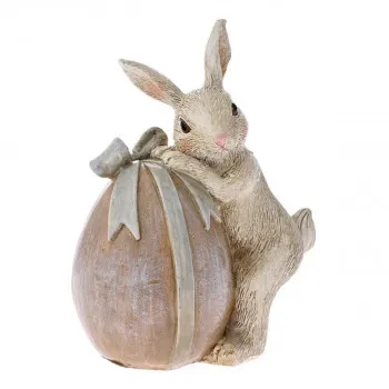 Uskršnji zeka i jaje sa mašnom 