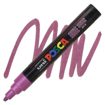 POSCA marker UNI PC-5m metalik roze m13 