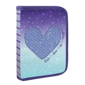Puna pernica STREET 1 zip - Heart 