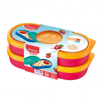 Kutije za užinu MAPED Picnik 2X150ml crvene 