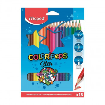 Drvene bojice 18 MAPED Color Peps 