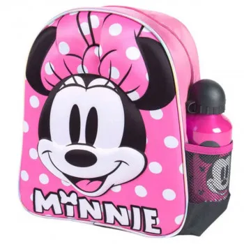 Ranac za vrtić CERDA 3D - Minnie Mouse + flašica 