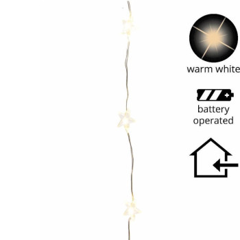 Lampice LUMINEO zvezdice 