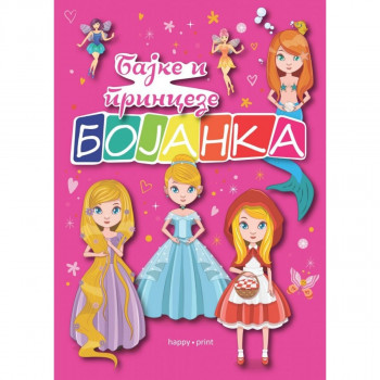 Bojanka HAPPY PRINT - Bajke i princeze 