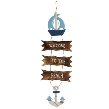 Dekoracija ITEM Nautical Welcome to the beach 
