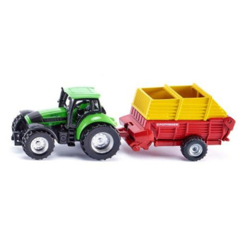 Traktor sa tovarnim vagonom SIKU 1676 
