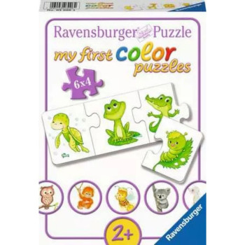 Moje prve puzzle RAVENSBURGER Životinje 6x4 