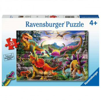 Puzzle RAVENSBURGER Strašni T-Rex 