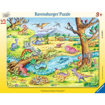 Puzzle RAVENSBURGER Dinosaurusi 15 