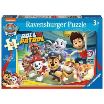 Puzzle RAVENSBURGER Patrolne šape 35 