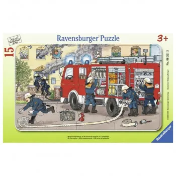 Puzzle RAVENSBURGER Hrabri vatrogasci 
