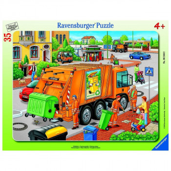 Puzzle RAVENSBURGER Đubretari u gradu 35 