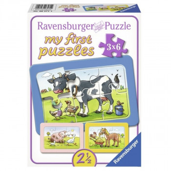 Puzzle RAVENSBURGER Moje prve puzle 3u1 