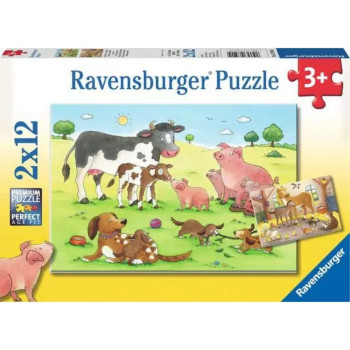 Puzzle RAVENSBURGER Srećne porodice 2x12 