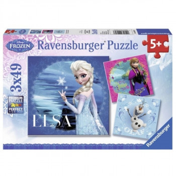 Puzzle RAVENSBURGER Frozen 3x49 
