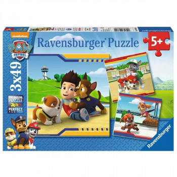 Puzzle RAVENSBURGER Paw Patrol 3x49 