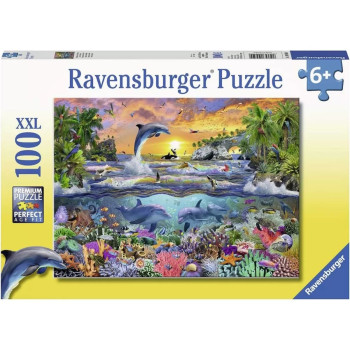 Puzzle RAVENSBURGER Tropski raj 100 