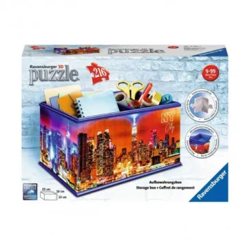 Puzzle 3D RAVENSBURGER Kutija za šminku Njujork 