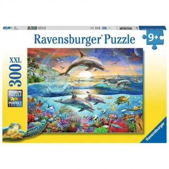 Puzzle RAVENSBURGER Delfini 300 XXL 