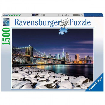 Puzzle RAVENSBURGER Zima u Njujorku 1500 