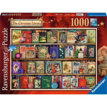 Puzzle RAVENSBURGER Božićna knjižara 1000 