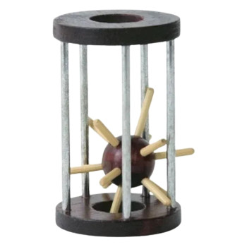 Mozgalica WOODY jež u kavezu 