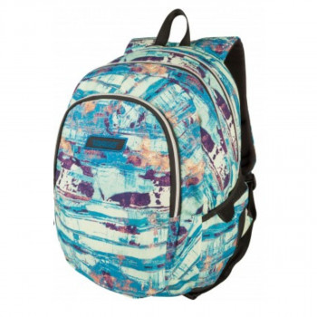 Školski ranac TARGET 3 zip Duel - Rust Blue 