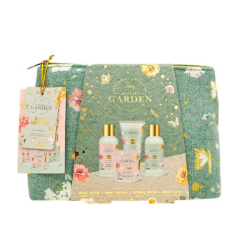Kozmetički poklon set Green garden sa neseserom 