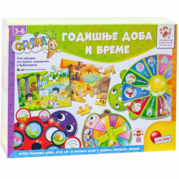 Edukativna igra godišnja doba i vreme LISCIANI 
