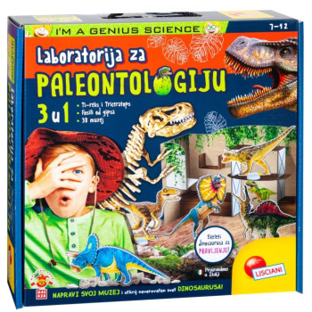 Mali genlje laboratorija palentologije 3u1 LISCIANI 