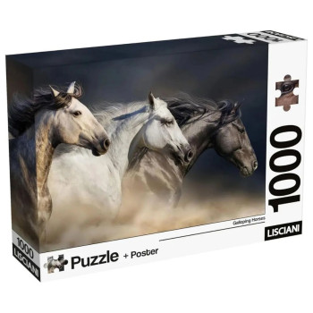 Puzzle LISCIANI 1000 Konji + Poster 