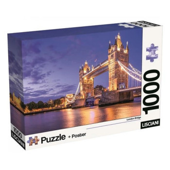 Puzzle LISCIANI 1000 London + Poster 
