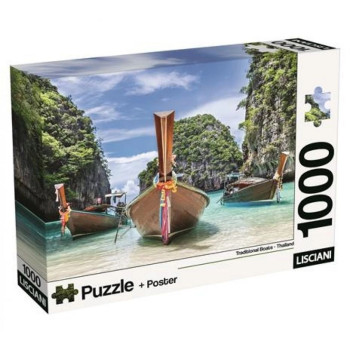 Puzzle LISCIANI 1000 Tajland + Poster 