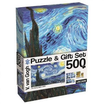 Puzzle LISCIANI 500 Van Gog + Gift set 