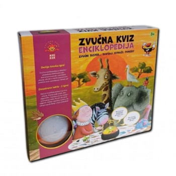 Zvučna kviz encikolopedija - društvena igra 