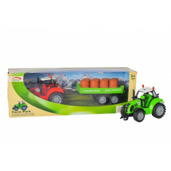 Traktor sa prikolicom - transport burići 