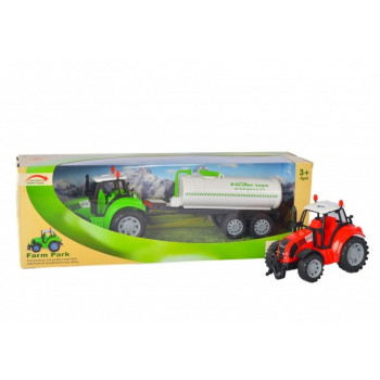 Traktor sa prikolicom cisternom 